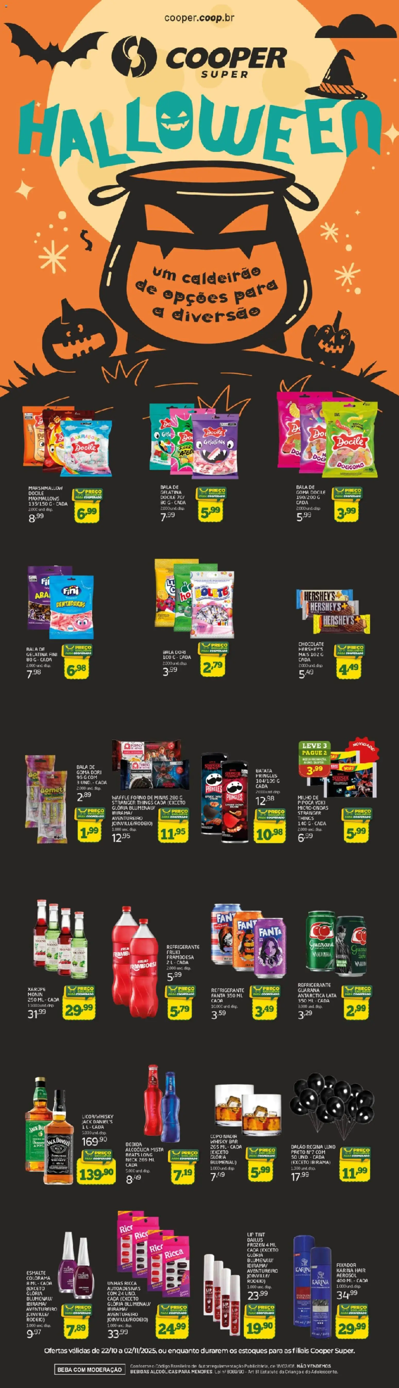 Cooper - Ofertas Super Halloween - página 1- válido a partir de 22/10/2025
