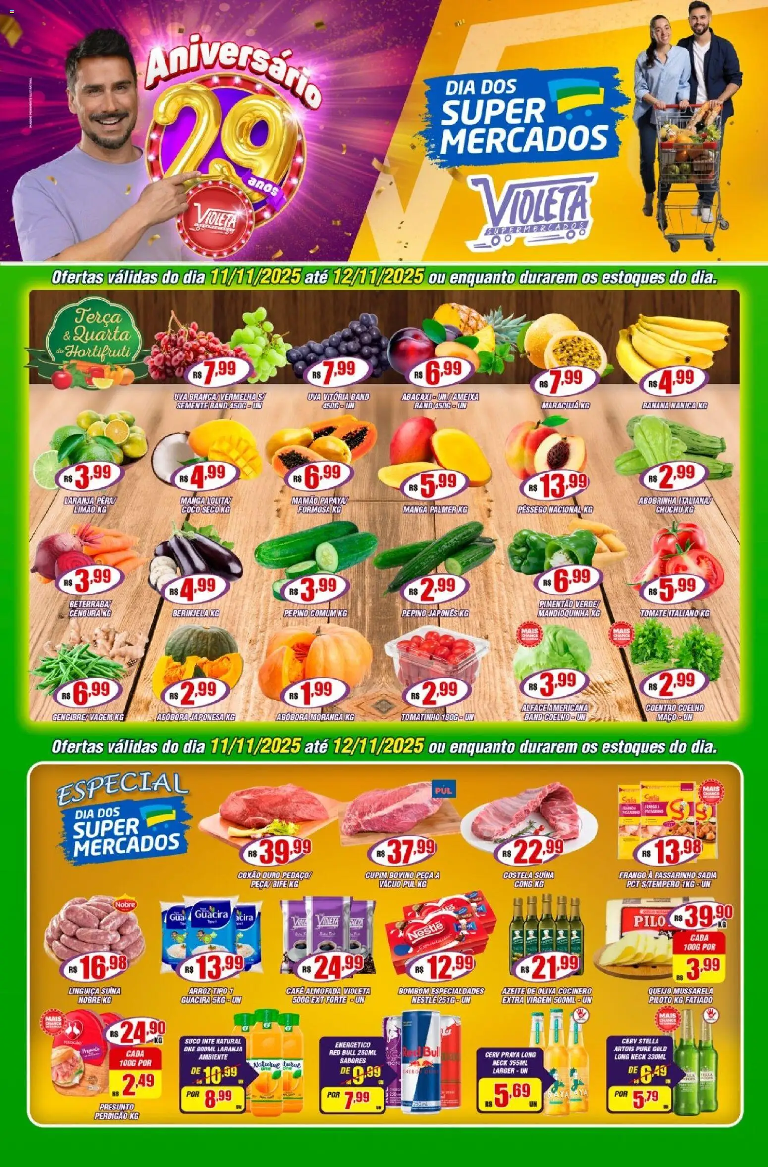 Violeta Supermercados - Ofertas da semana - página 1- válido a partir de 11/11/2025
