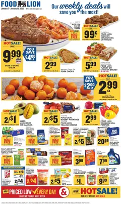 Preview Food Lion Weekly Ad valid from 01/07/2026