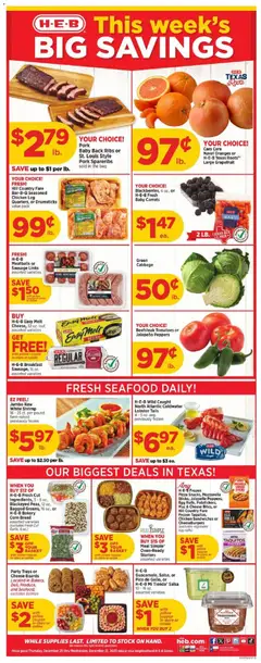 Preview H-E-B Weekly Ad valid from 12/25/2025
