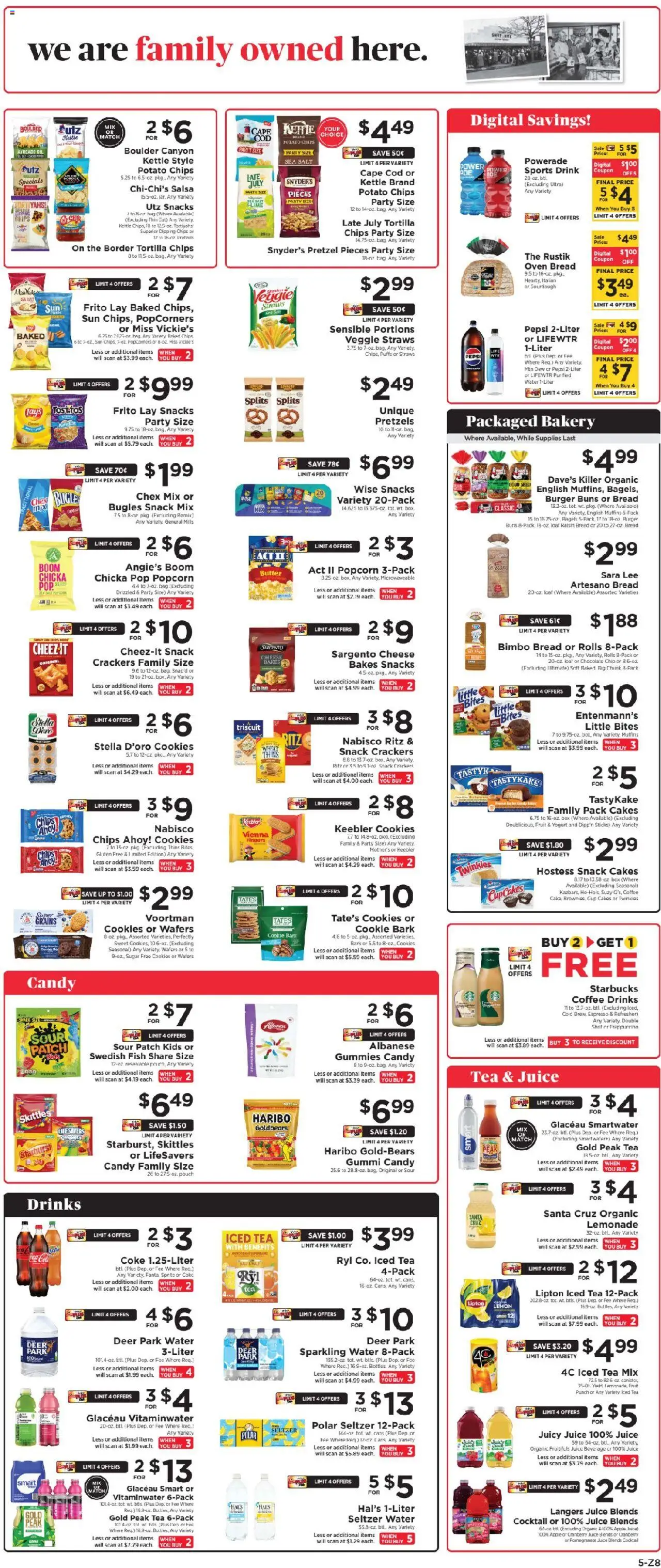 ShopRite Weekly Ad - page 5- valid from 07/18/2025