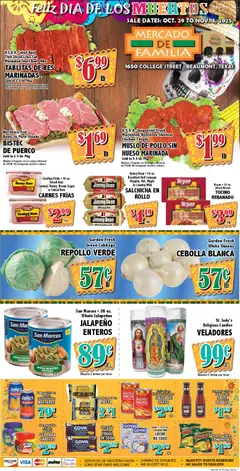 Preview Market Basket Mercado valid from 10/29/2025