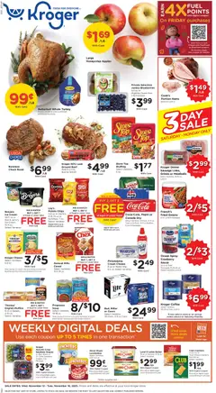Preview Kroger Black Friday valid from 11/12/2025
