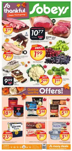 Preview Sobeys weekly flyer / circulaire valid from Oct 9, 2025