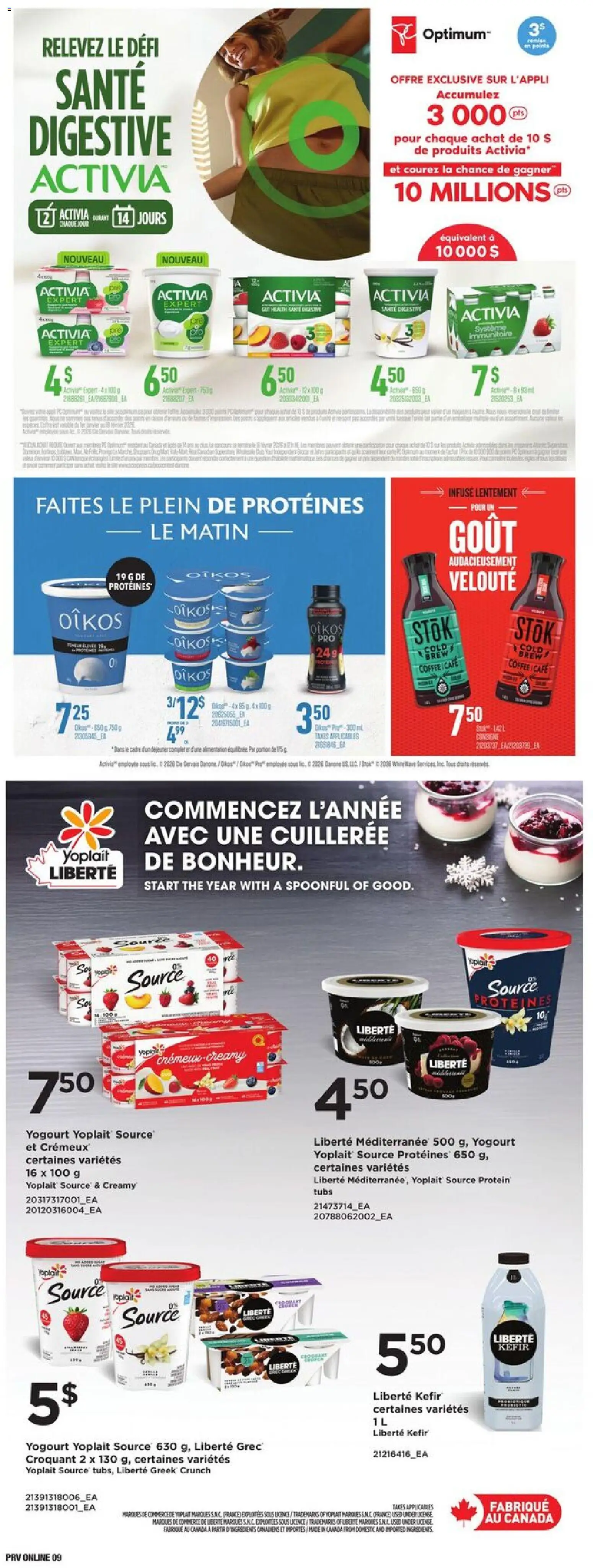 Provigo weekly flyer / circulaire - page 10- valid from Jan 8, 2026