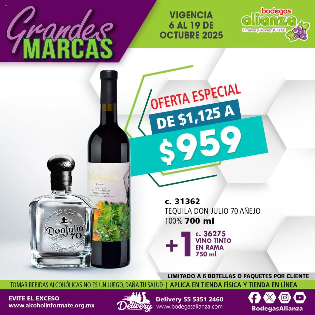 Bodegas Alianza - Catálogo Grandes Marcas - página 1- válido desde 06/10/2025