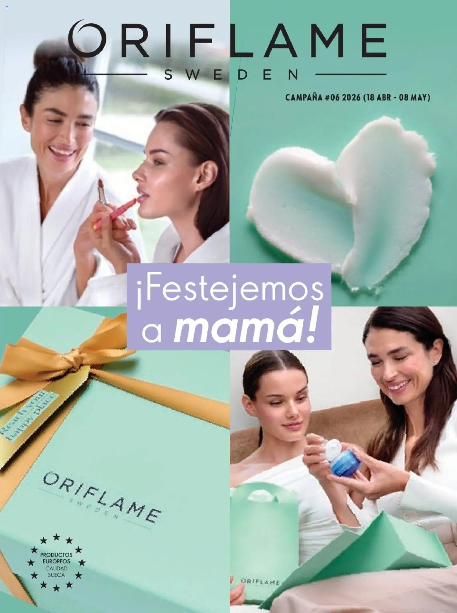 Oriflame campaña 6 2026 - página 1- válido desde 18/04/2026
