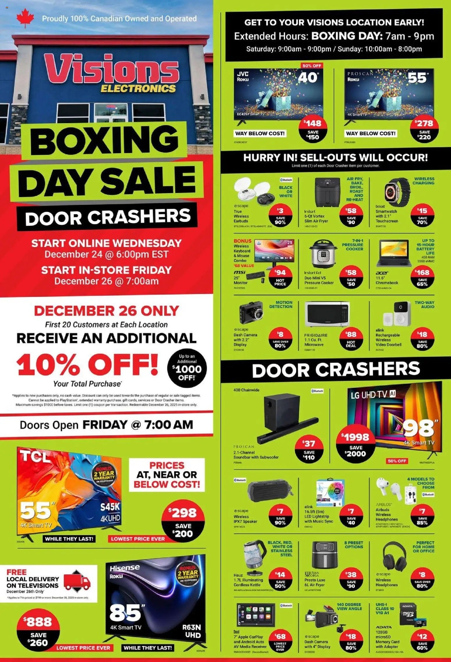 Visions weekly flyer / circulaire - page 1- valid from Dec 24, 2025