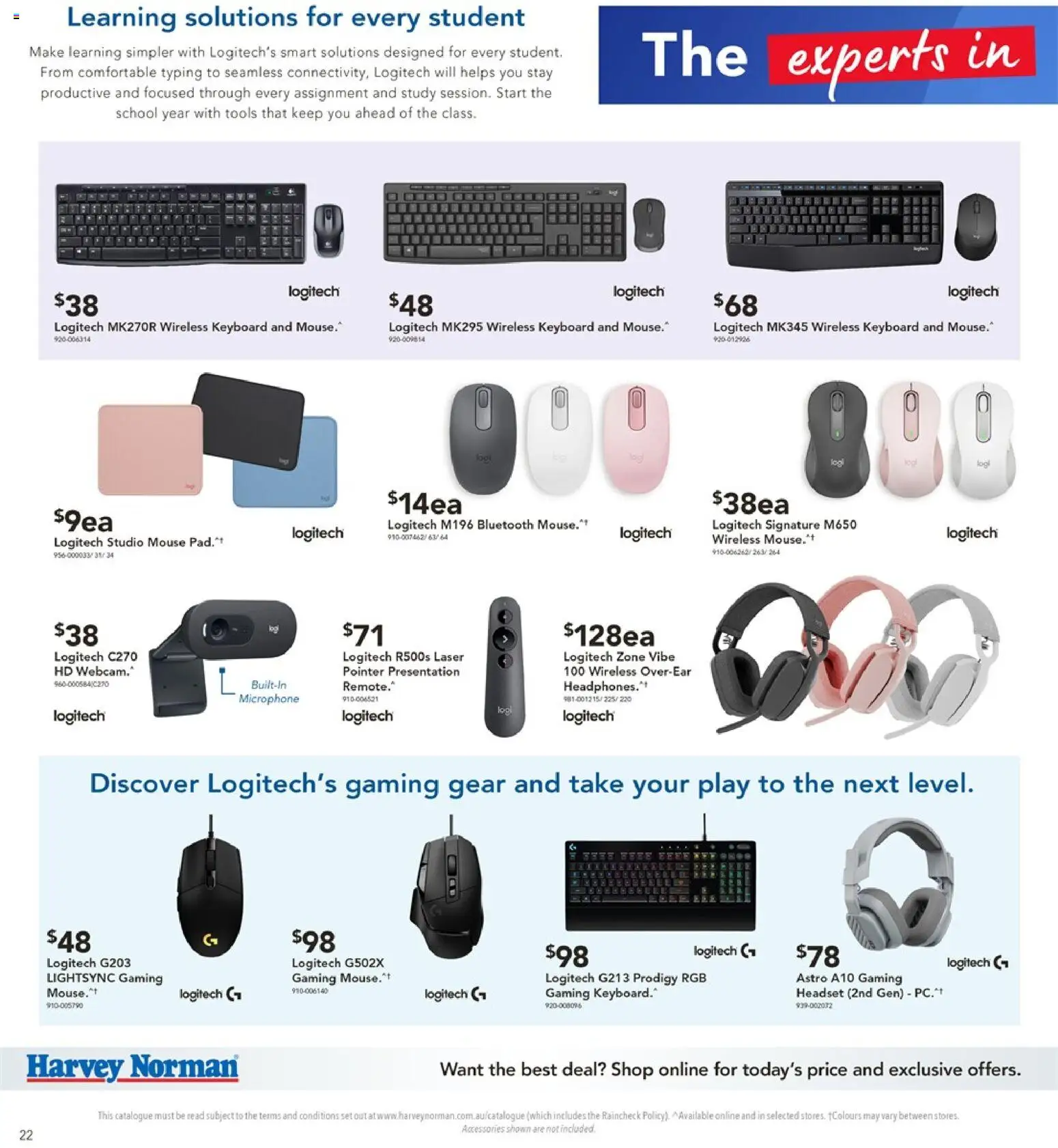Harvey Norman  Catalogue  - page 22- valid from 14/01/2026