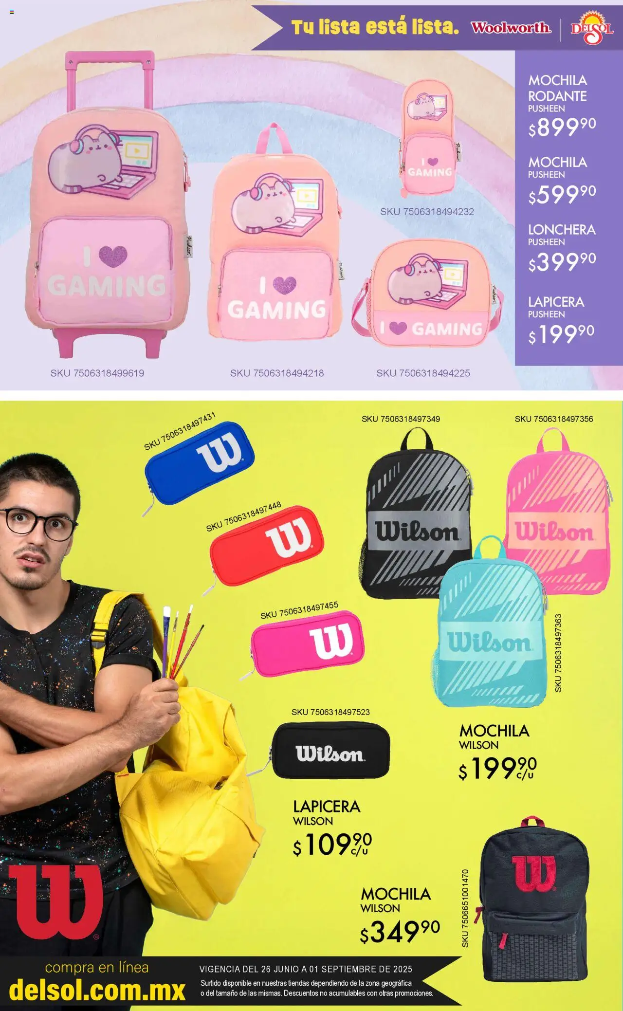 Del Sol y Woolworth catálogo Toda Tu Lista Está Lista En Tiendas - página 45- válido desde 26/06/2025