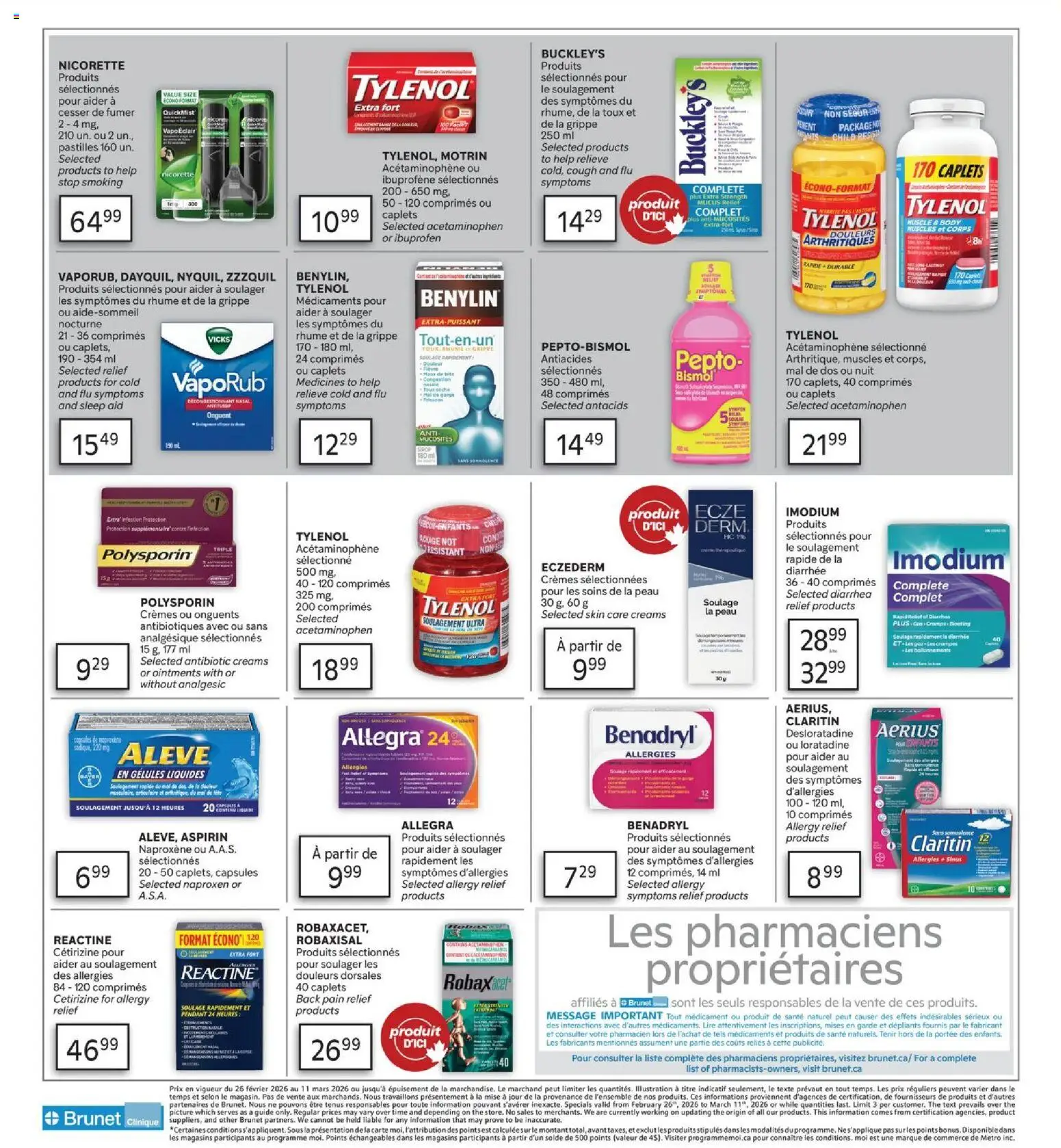 Brunet - Clinique - page 4- valid from Feb 26, 2026