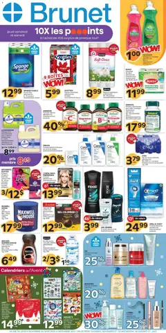 Preview Brunet weekly flyer / circulaire valid from Nov 6, 2025