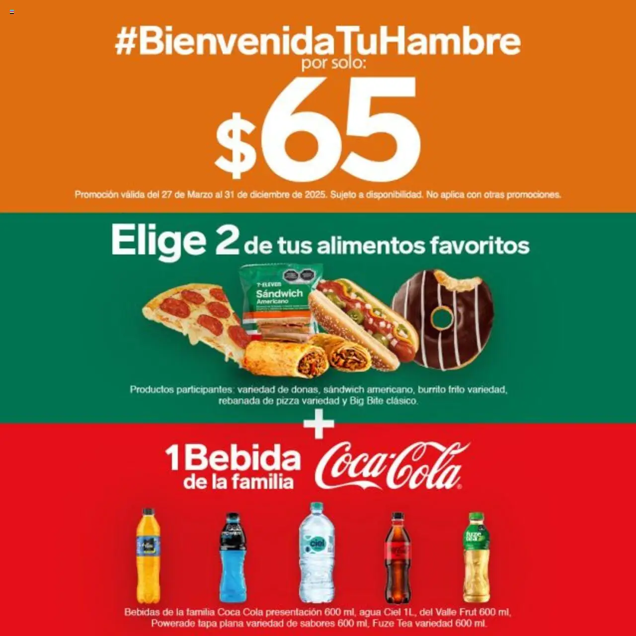 7-Eleven folleto - página 1- válido desde 14/08/2025