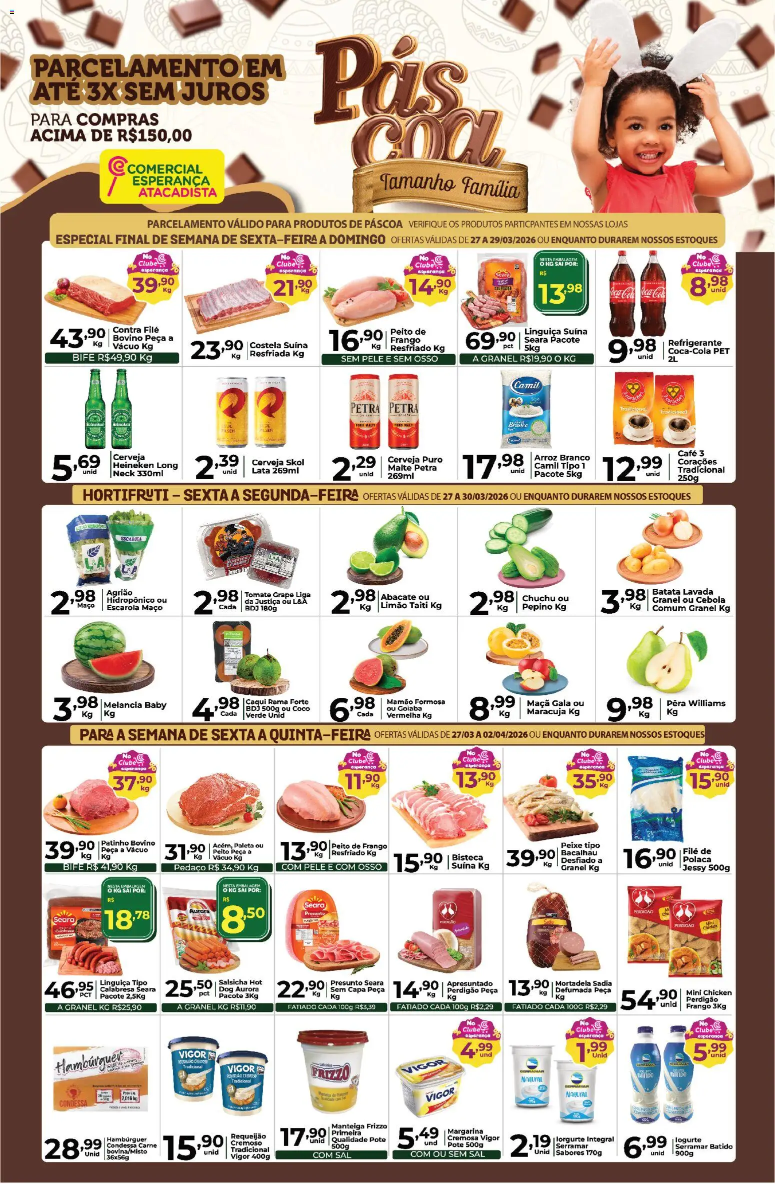 Comercial Esperança - Ofertas da semana - página 1- válido a partir de 27/03/2026
