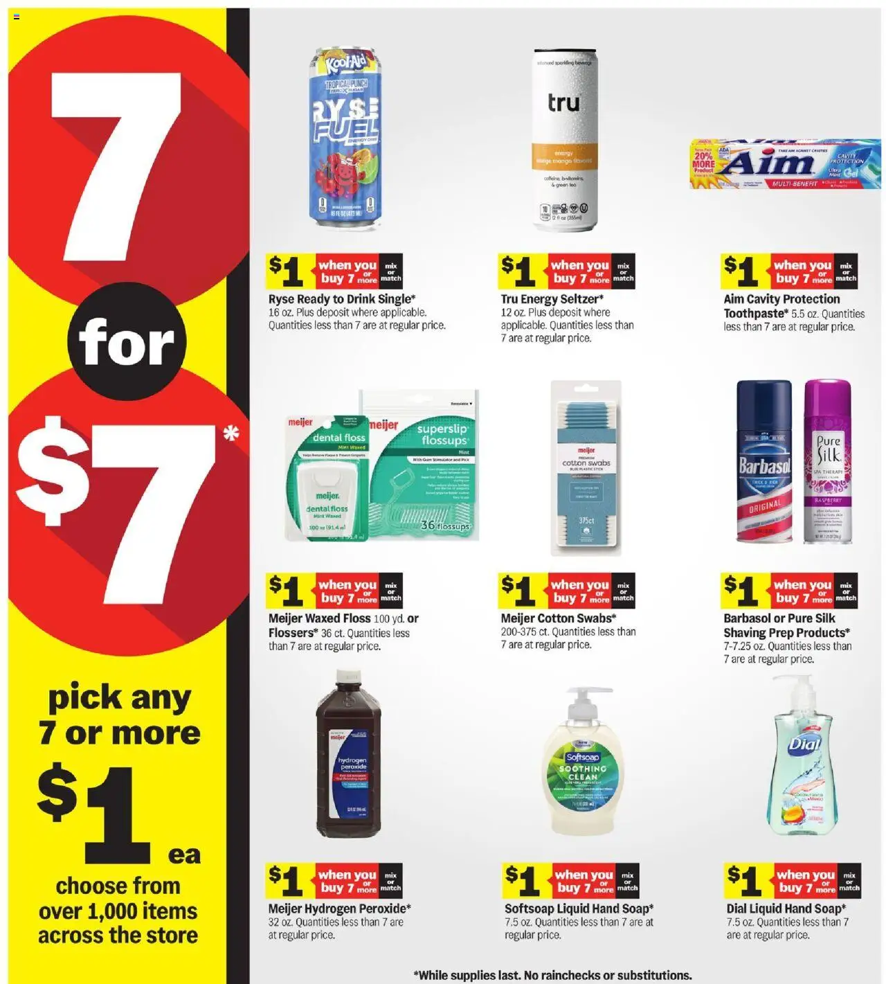Meijer Weekly Ad - MI - page 12- valid from 07/20/2025