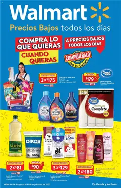 Walmart - Folleto válido desde 14/08/2025