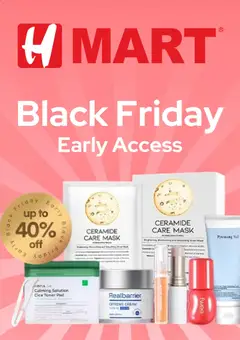 Preview Hmart Black Friday valid from 11/22/2025