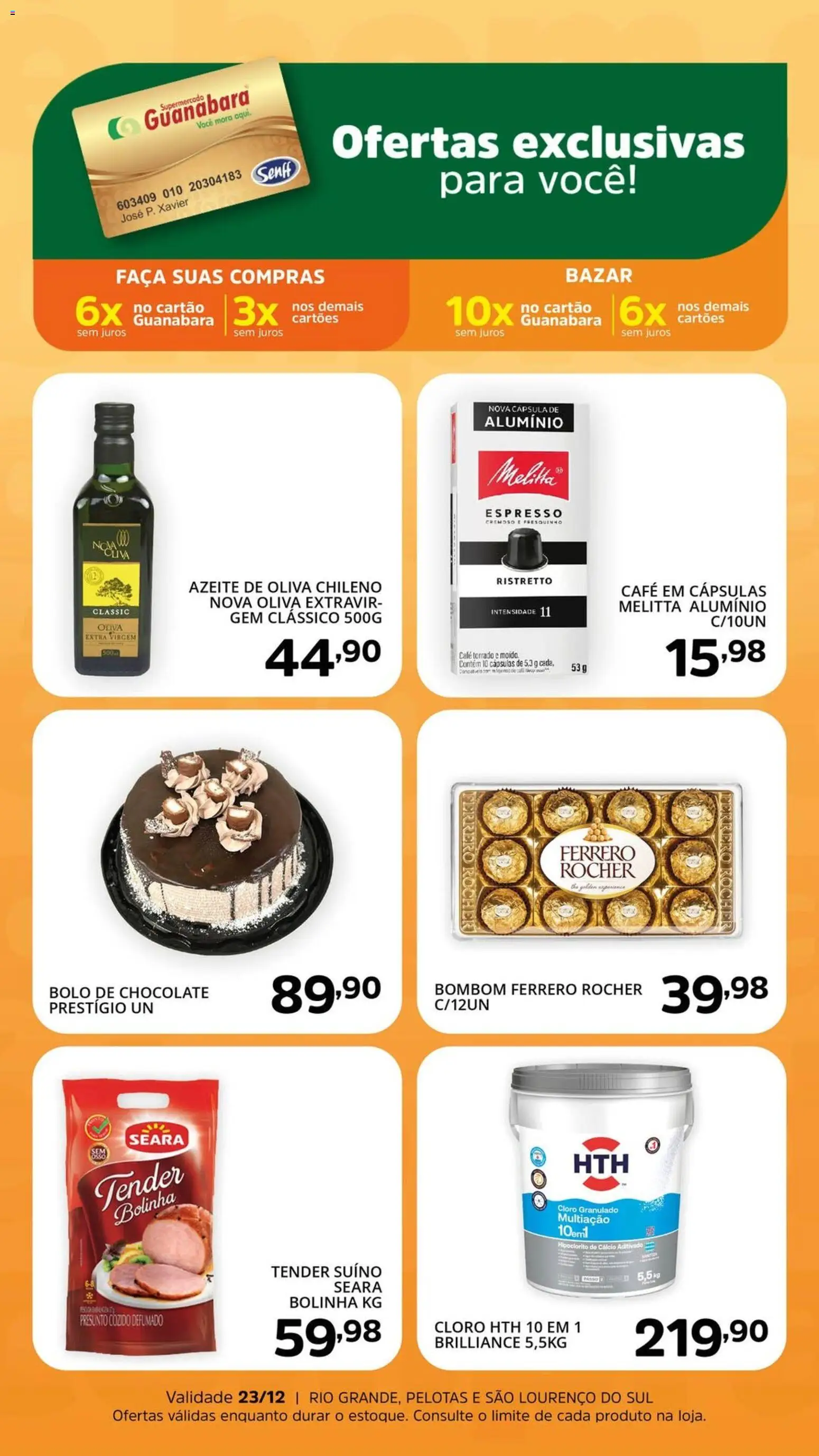 Supermercado Guanabara - Ofertas Exclusivas - página 1- válido a partir de 12/12/2025
