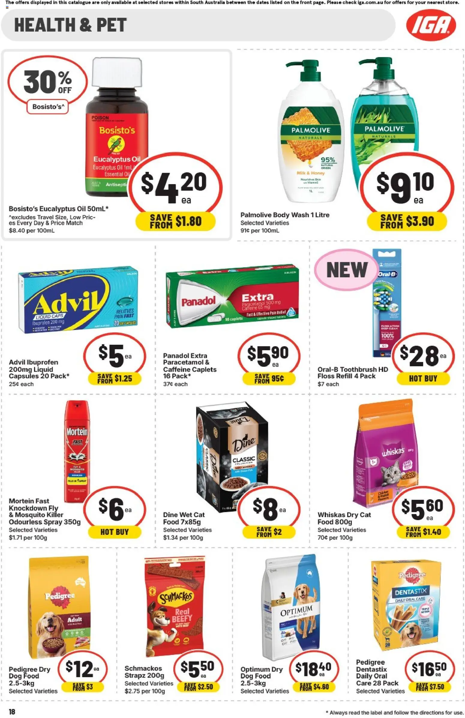 IGA Catalogue SA - page 14- valid from 25/02/2026