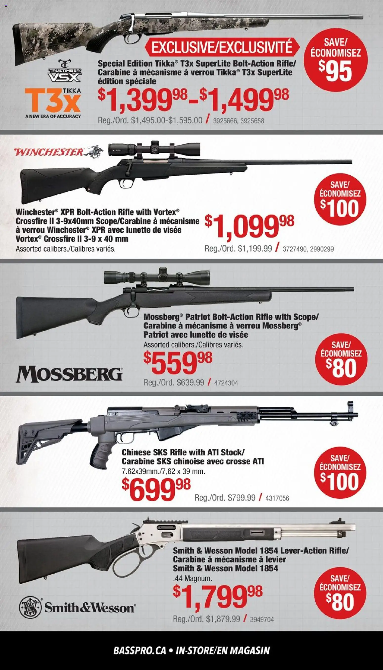 Cabelas weekly flyer / circulaire - page 9- valid from Jan 29, 2026