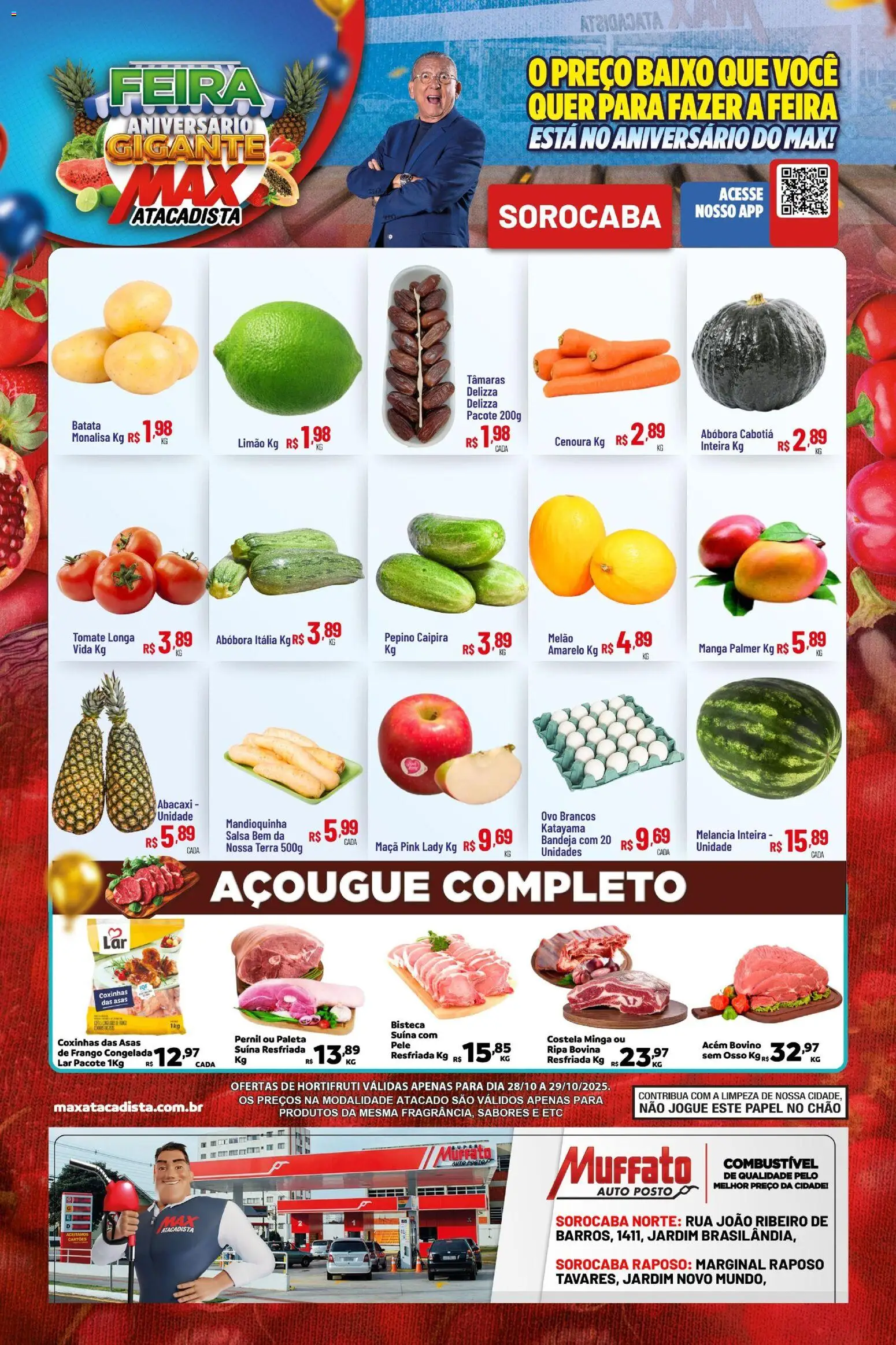 Max Atacadista - Ofertas Feira - página 1- válido a partir de 28/10/2025
