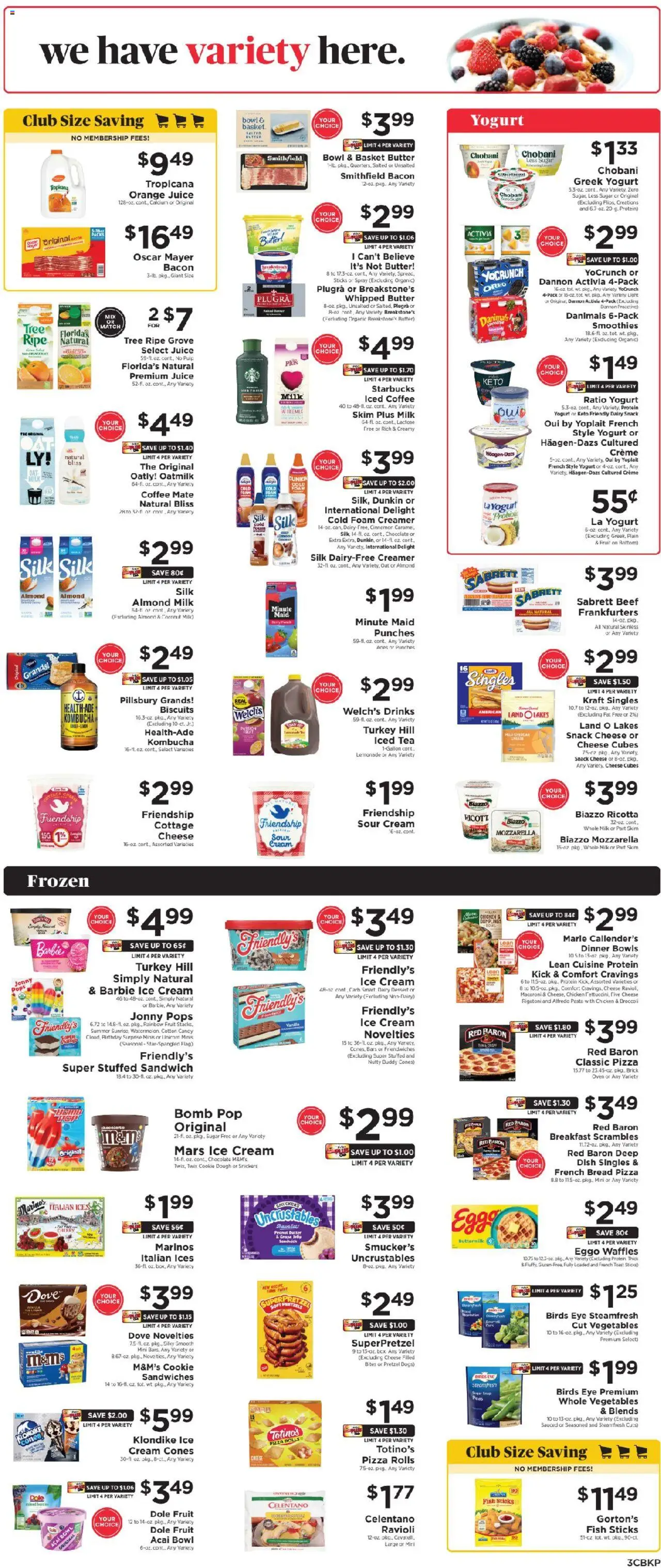 ShopRite Weekly Ad - page 3- valid from 07/18/2025