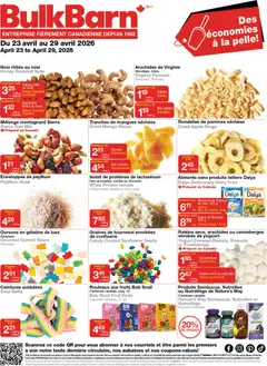 Preview Bulk Barn weekly flyer / circulaire valid from Apr 23, 2026