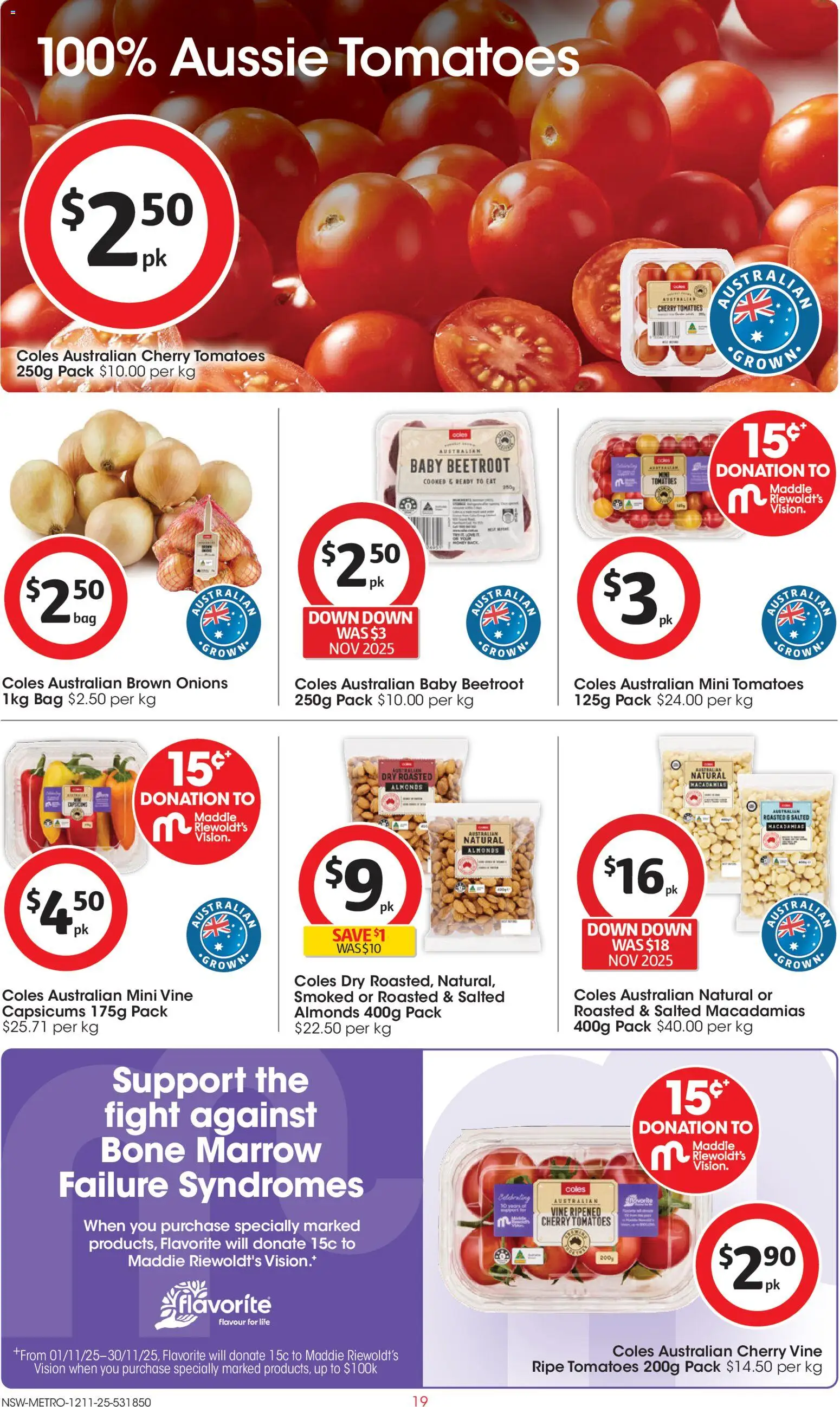 Coles Catalogue  - page 19- valid from 12/11/2025