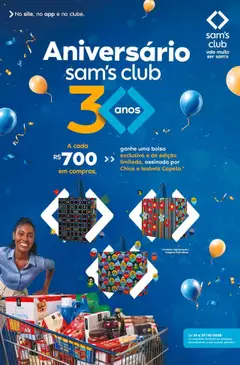 Pré-visualização Sam's Club - Ofertas Aniversário válida a partir de 21/10/2025