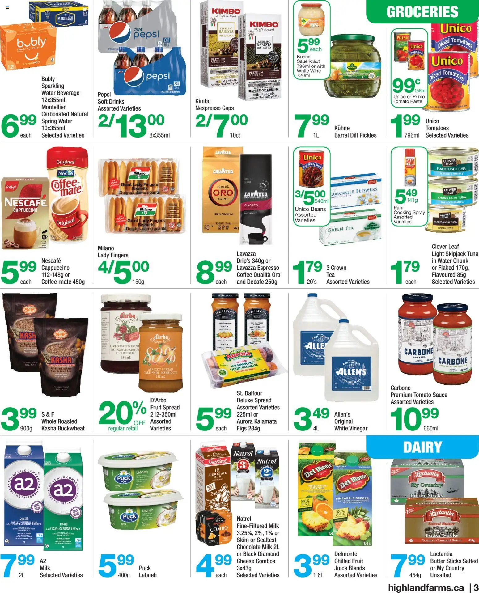 Highland Farms weekly flyer / circulaire - page 3- valid from Feb 19, 2026