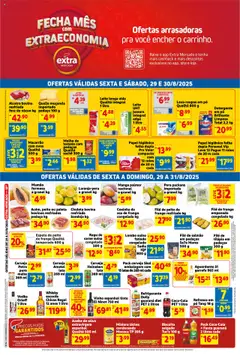 Pré-visualização Extra - Ofertas de Mercado Fim de Semana válida a partir de 29/08/2025