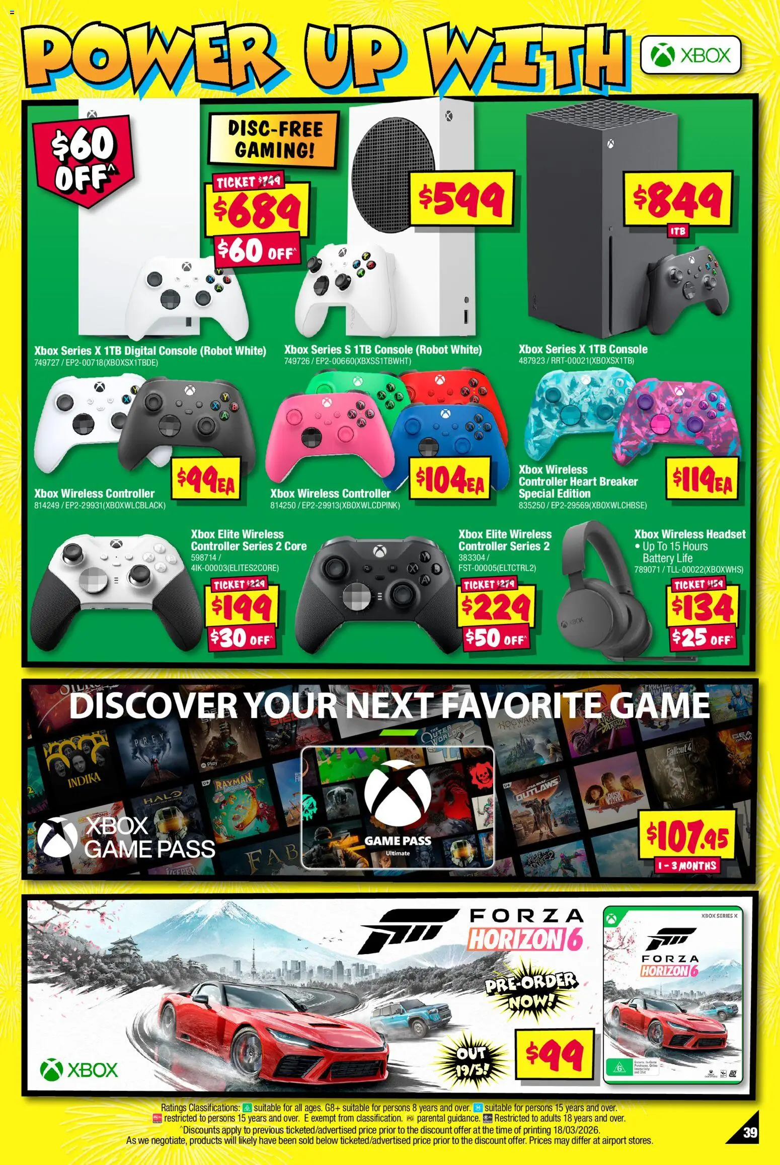 JB Hi-Fi catalogue  - page 39- valid from 30/03/2026