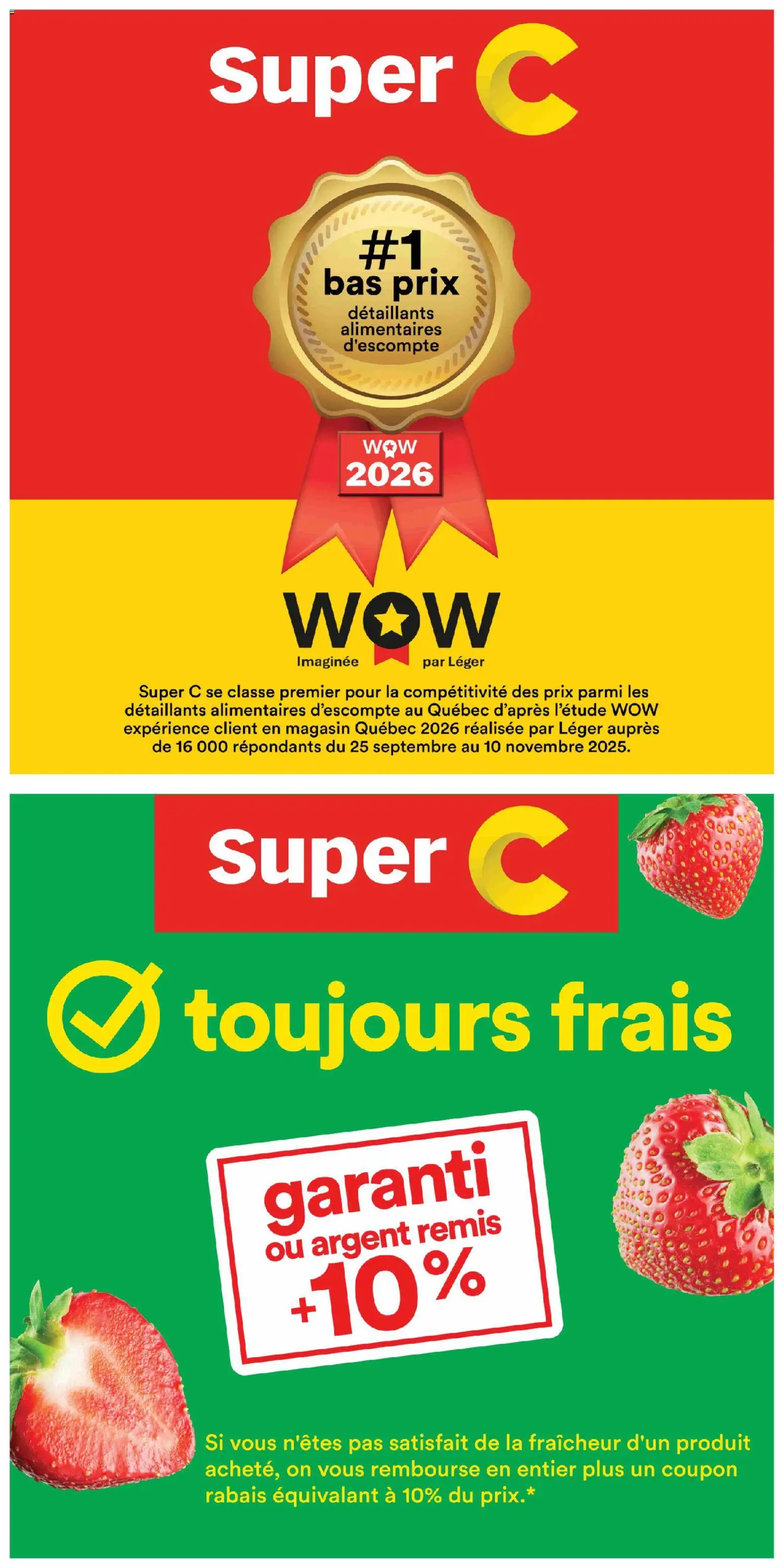 Super C weekly flyer / circulaire - page 3- valid from Apr 16, 2026