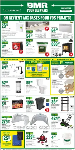 Preview BMR weekly flyer / circulaire valid from Oct 23, 2025