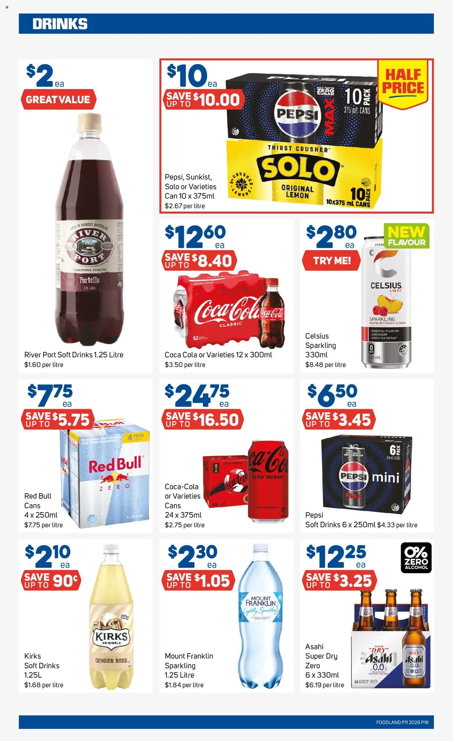 Foodland catalogue  - page 18- valid from 11/03/2026