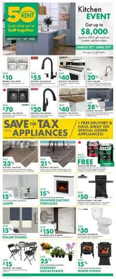 Preview Kent weekly flyer / circulaire valid from Mar 12, 2026