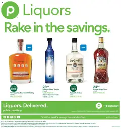 Preview Publix Liquor valid from 09/18/2025