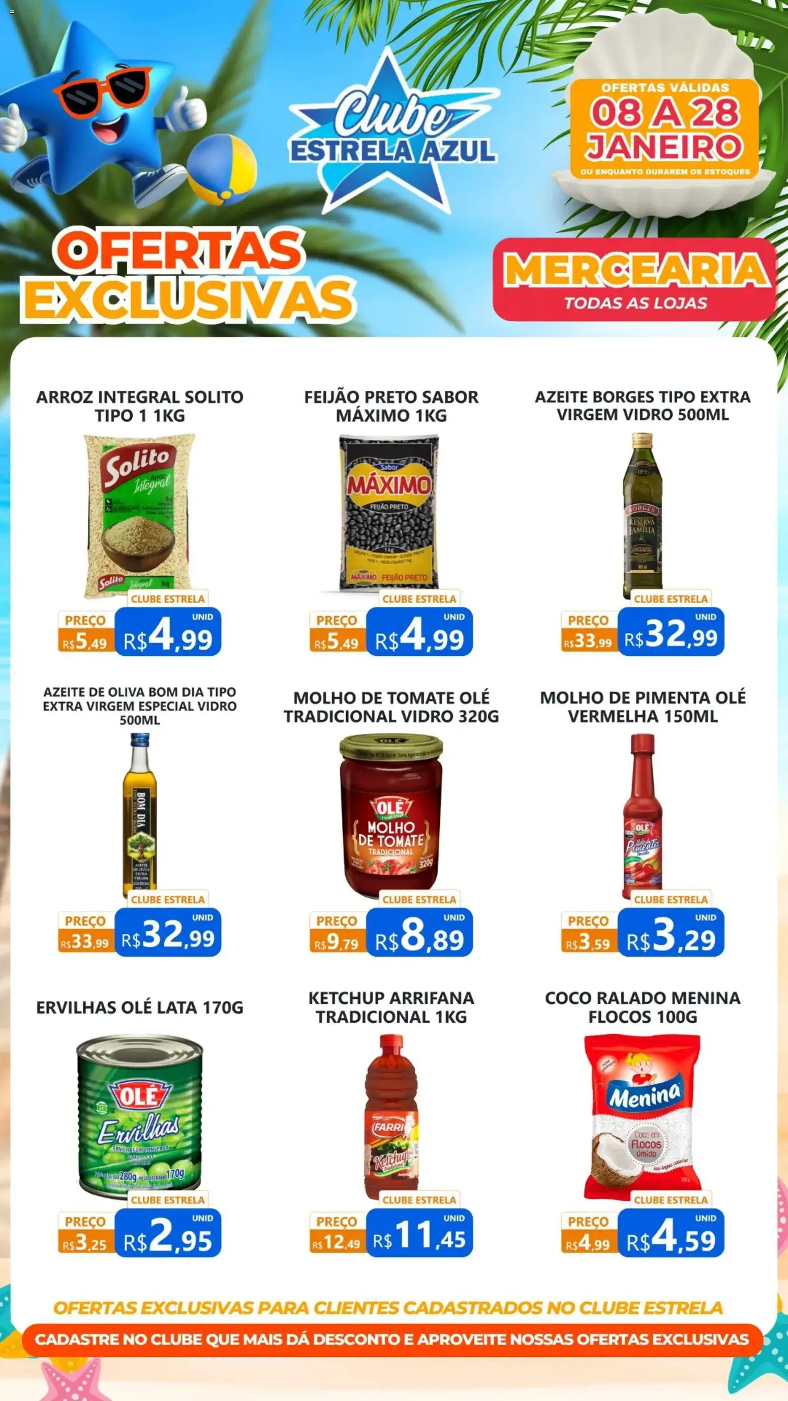 Estrela Azul - Ofertas Clube Mercearia - página 1- válido a partir de 08/01/2026
