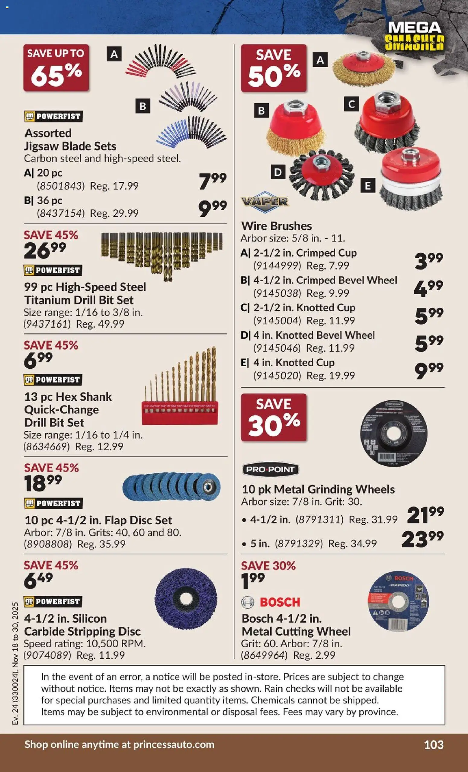 Princess Auto - 2 Week Sale! - page 116- valid from Nov 18, 2025