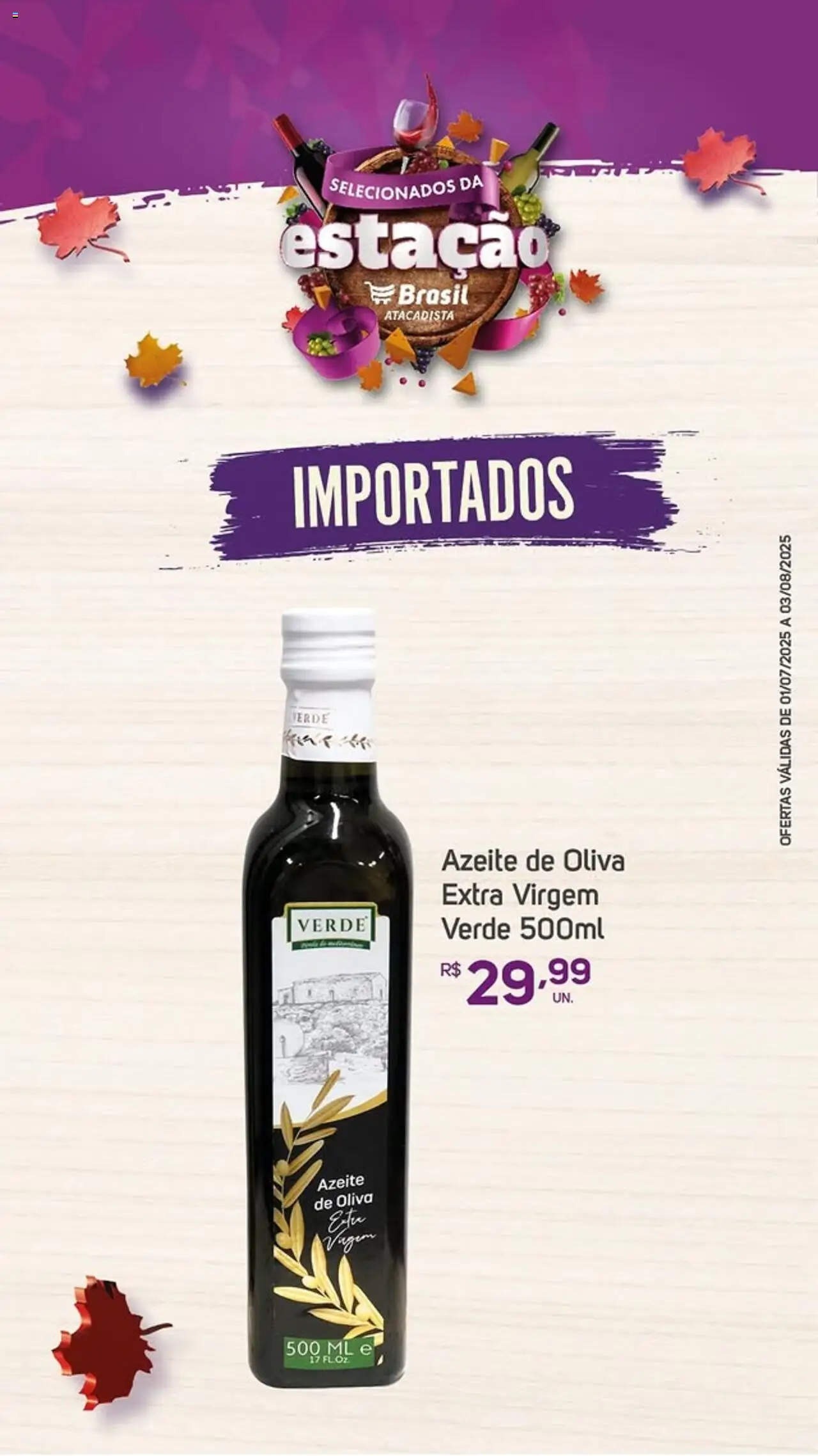 Brasil Atacadista - Ofertas Vinhos - página 3- válido a partir de 01/07/2025
