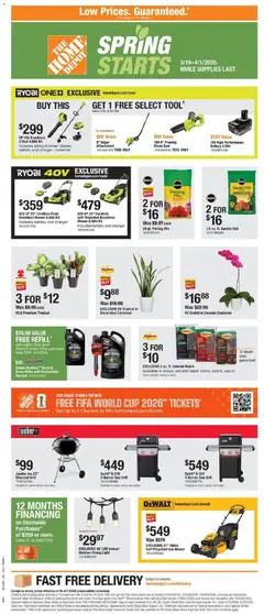 Preview Home Depot Weekly Ad valid from 03/19/2026