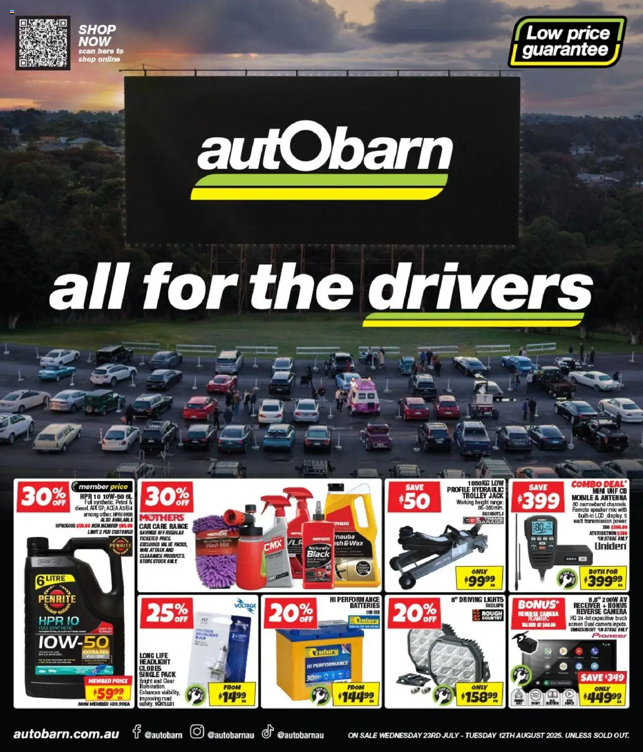 Autobarn Catalogue - page 1- valid from 23/07/2025