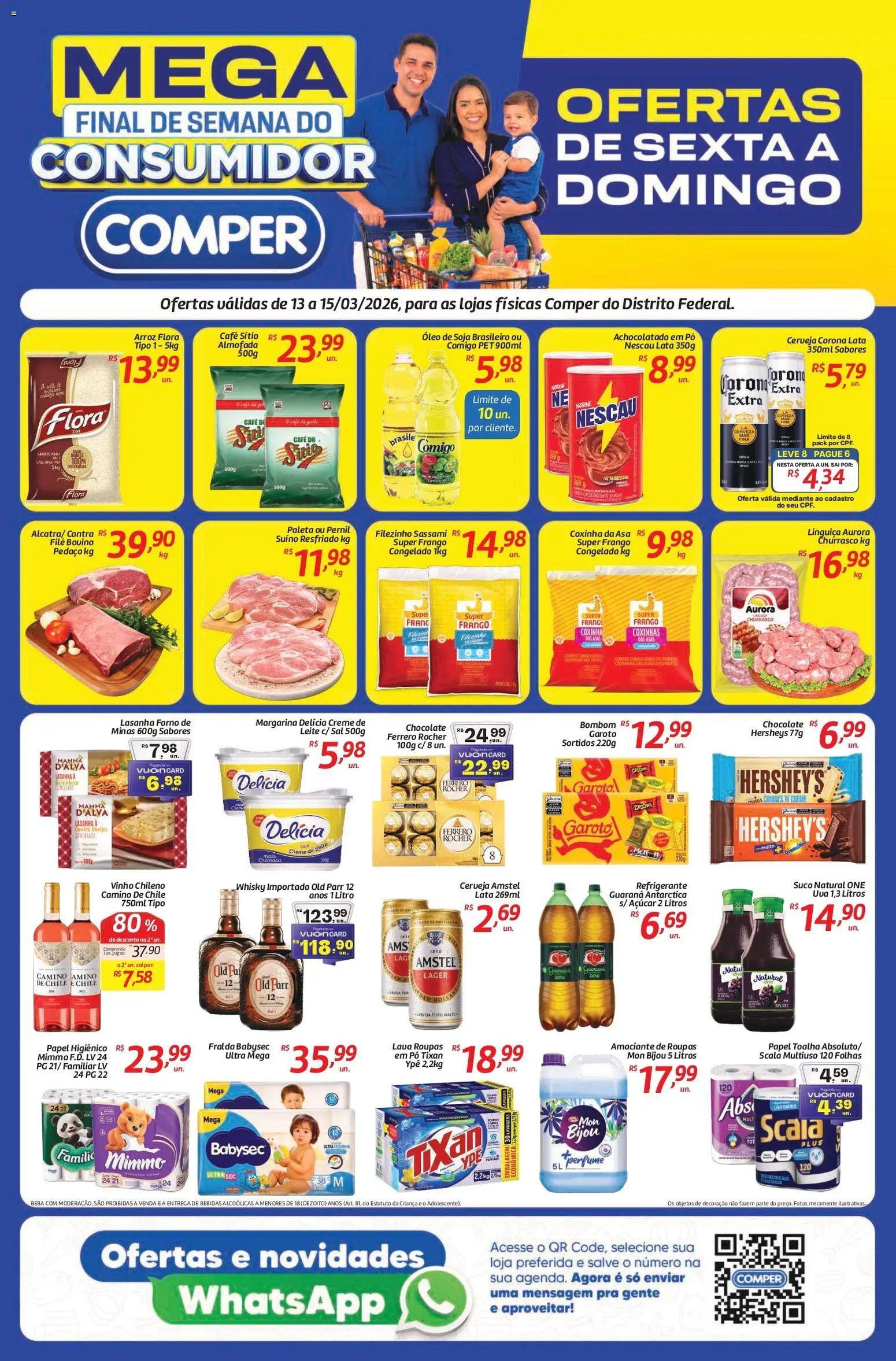 Comper - Ofertas da semana - página 1- válido a partir de 13/03/2026
