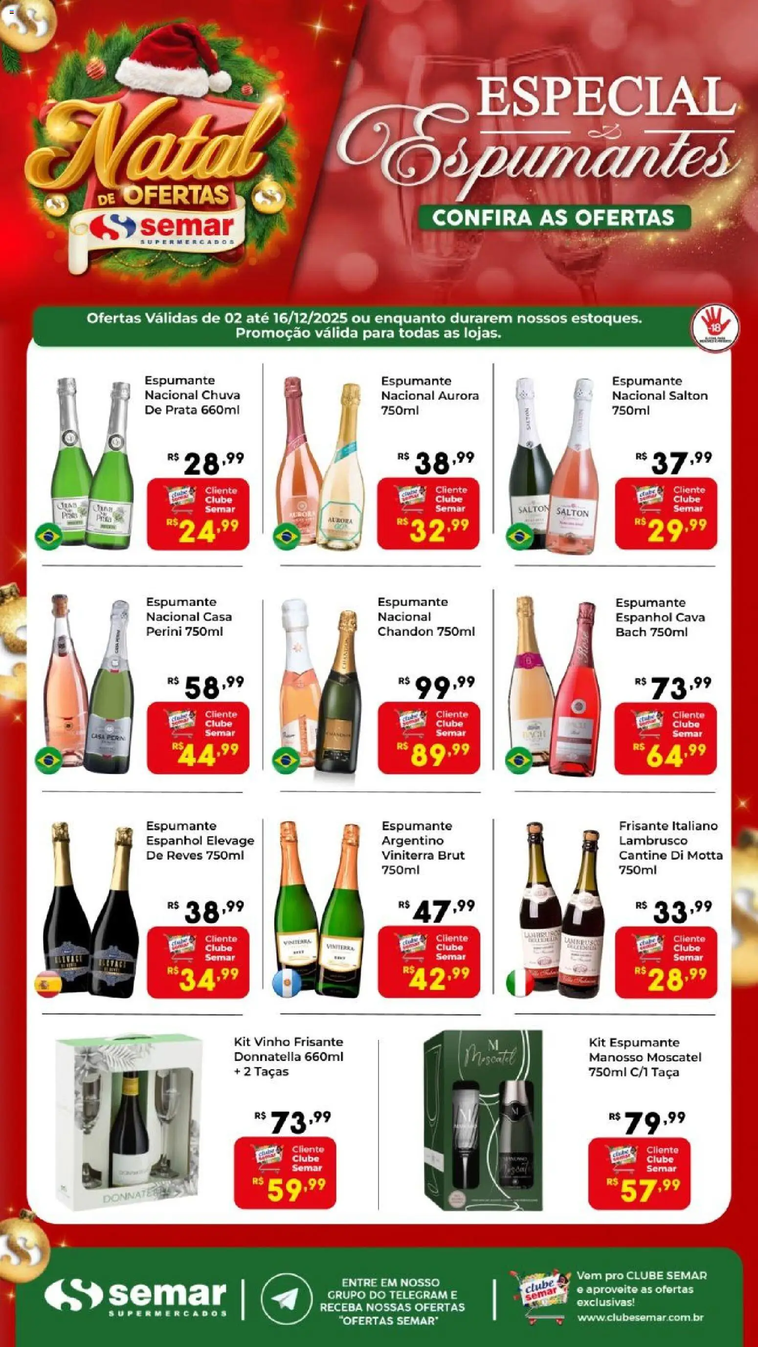 Semar Supermercado - Ofertas Especial Espumantes - página 1- válido a partir de 02/12/2025
