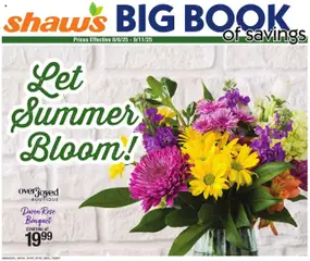 Preview Shaw's Big Book of Savings valid from 08/06/2025