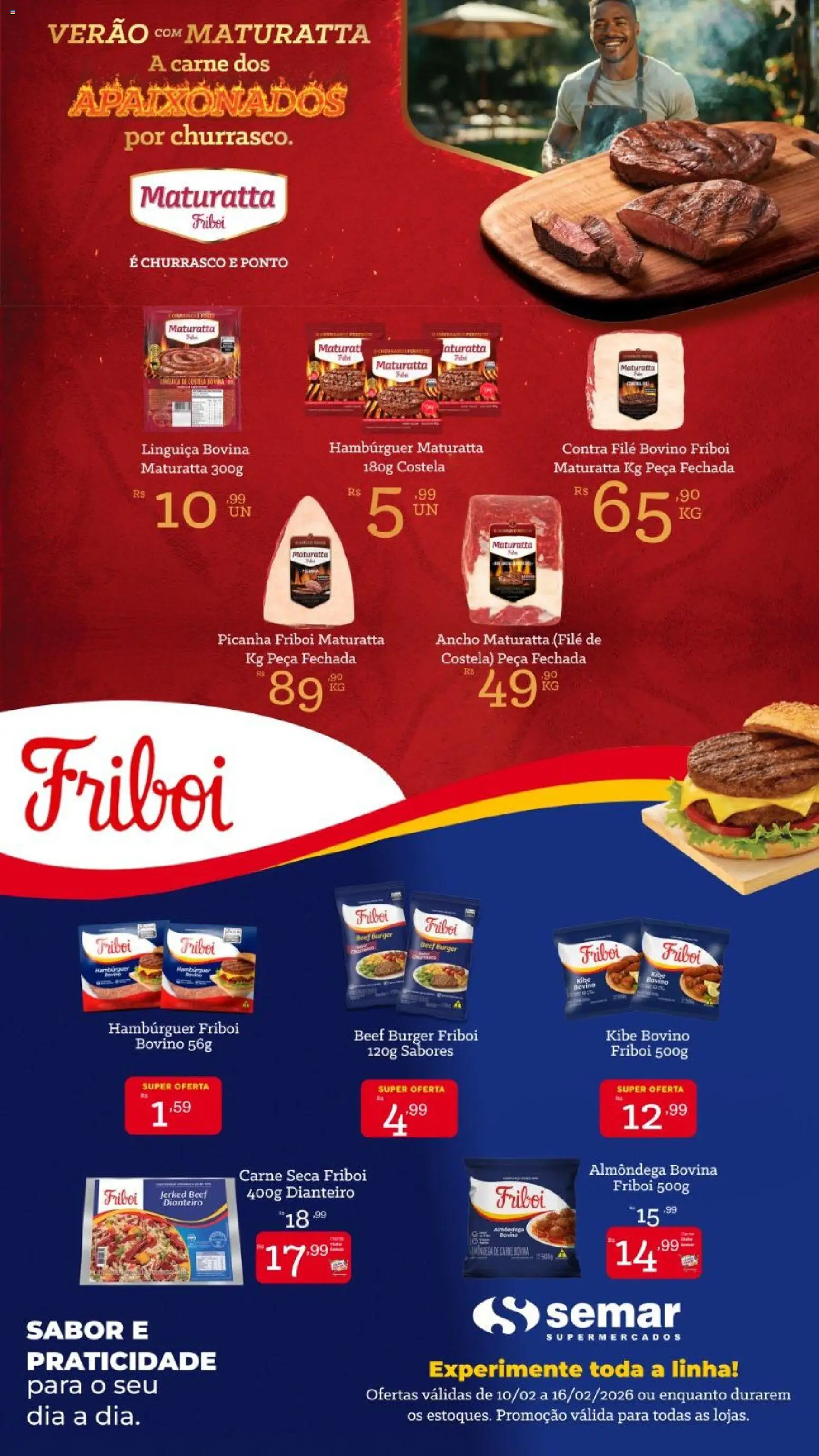 Semar Supermercado - Ofertas Friboi - página 1- válido a partir de 10/02/2026
