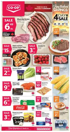 Preview Co-op Food weekly flyer / circulaire valid from Aug 28, 2025