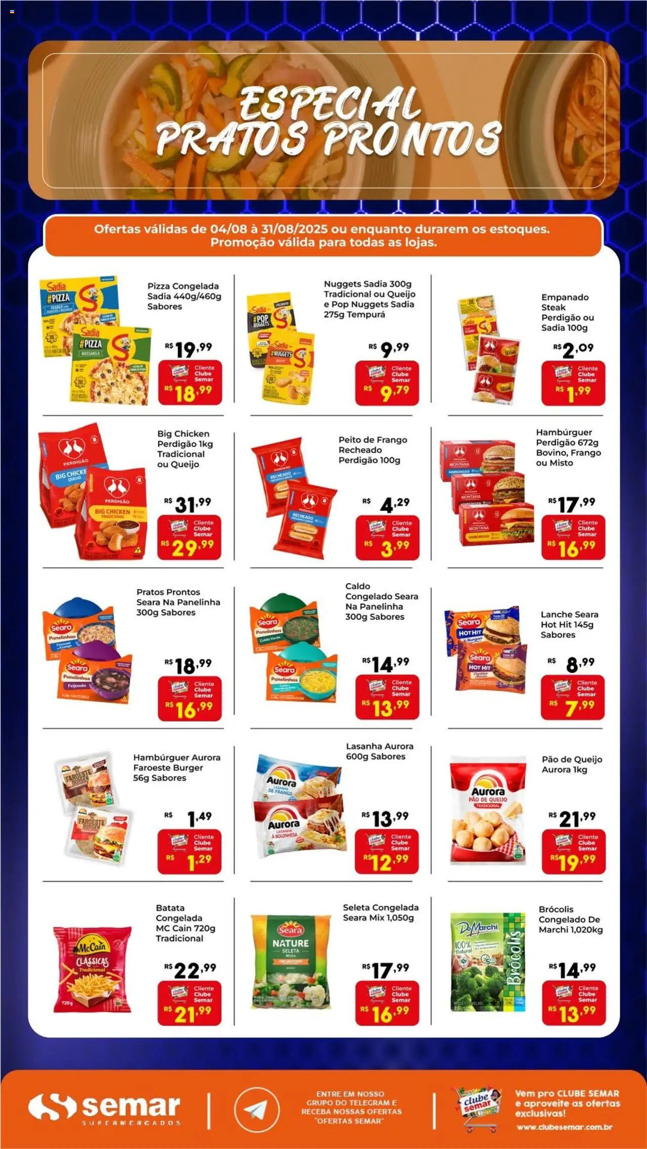 Semar Supermercado - Ofertas Especial Praticidade  - página 1- válido a partir de 04/08/2025

