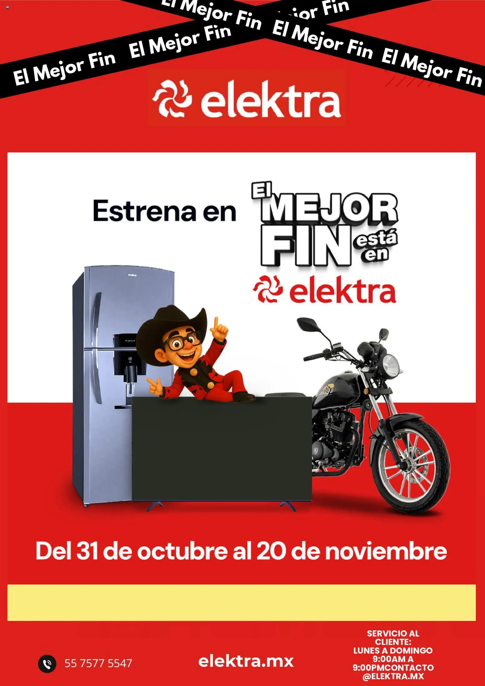 Elektra Buen Fin  - página 1- válido desde 31/10/2025