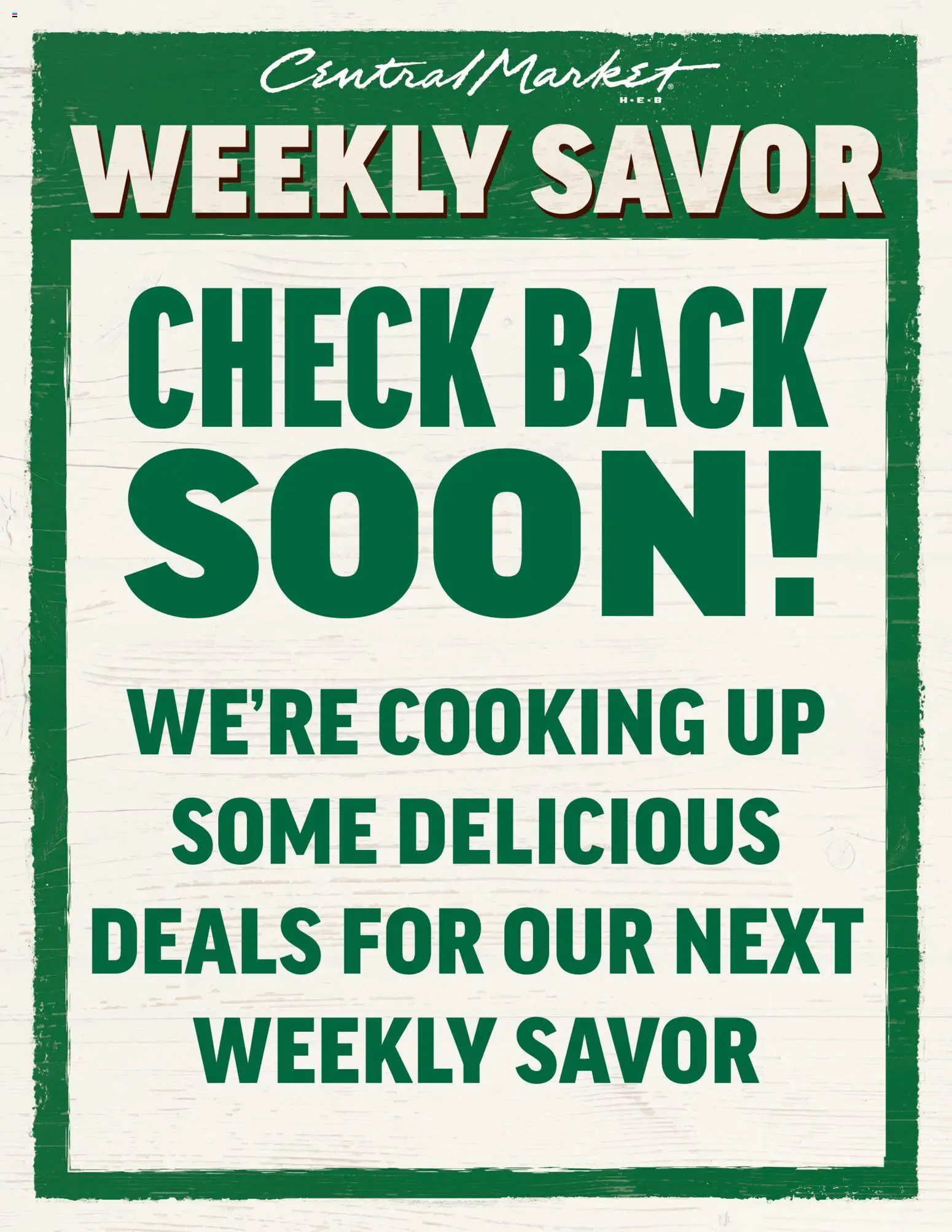 Central Market Weekly Ad - page 1- valid from 01/28/2026